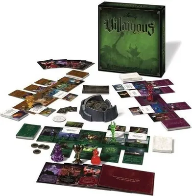 Image de Villainous Disney Jeu de Stratégie, Jeu de Société Familial, 2 à 6 Joueurs, Dès 10 Ans, Ravensburger