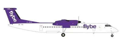 Produktbild von Herpa Wings 1:200 Bombardier Q400 FlyBe 2022 livery 572248