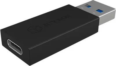 Image de RaidSonic ICY BOX IB-CB015 - Adaptateur USB - USB-C (W) à USB type A (M) - USB 3.1 Gen2 - noir