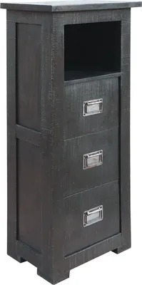 Produktbild von Unterschrank - Mangoholz massiv - 3 Schubladen