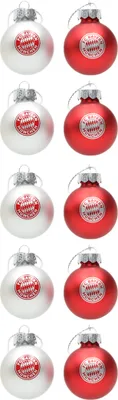Produktbild von FC Bayern München FCB Christbaumkugel 10er ohne