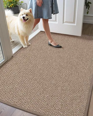 Obrázek produktu pro Rohož 60 x 120 cm - Pratelná rohož - Protiskluzová - Odolná proti nečistotám - Absorbující - Odolný materiál - Vítací rohož