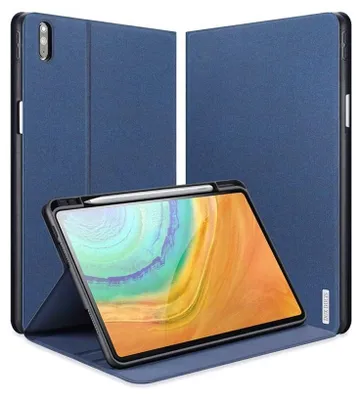 Produktbild von Dux Ducis Hartschale mit Smart Sleep und integrierter Standfunktion Etui Schutz Hülle Tasche Cover kompatibel mit HUAWEI MATEPAD 11 (2021) Schwarz