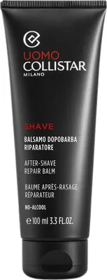 Produktbild von Collistar Uomo After-Shave Repair Balm, After-Shave-Balsam, Empflindliche Haut, 100 ml, Feuchtigkeitsspendend, Beruhigend, Tube, AQUA, CETEARYL ALCOHOL, GLYCERIN, COCO-CAPRYLATE, VEGETABLE OIL, PROPYLHEPTYL CAPRYLATE,...