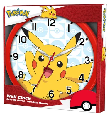 Image de Horloge murale Pokémon EUROSWAN ENFANTS POK3159