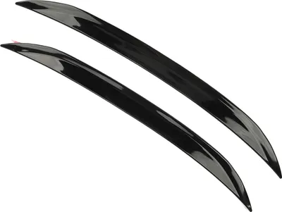 Obrázek produktu pro Obložení podběhů kol automobilů, lesklá černá, ochrana obočí, tvarované okraje, univerzální pro většinu automobilů, 33,5 cm