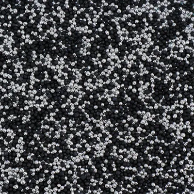 Produktbild von Streuselheld Schwarz Silber 40g Streusel zum Dekorieren und Verzieren von Gebäck aller Art wie Torten Kuchen Keksen Zuckerstreusel