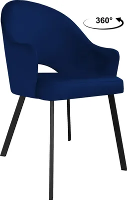 Obrázok produktu pre Otočná stolička Velvet MG16 – čierny rám pre obývačku