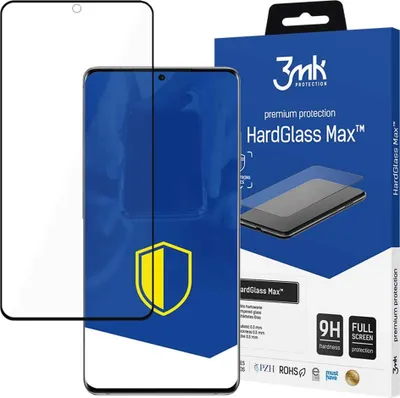 Immagine prodotto di 3mk HardGlass Max - Schutzglas für Samsung Galaxy S20 - Schwarz KP20992