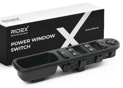 Produktbild von RIDEX 1761S0091 Fensterheberschalter passend für PEUGEOT 207 (WA, WC) Vorne Links Fensterheber Schalter