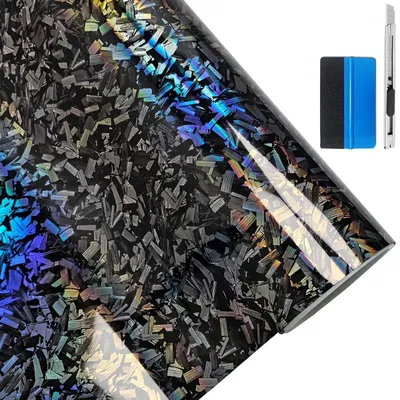 Obrázok produktu pre Samolepiaca fólia "Chameleón" z uhlíkových vlákien, lesklá, rozmery 10 x 900 cm, bezbublinová