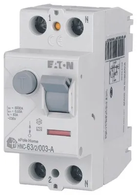 Immagine prodotto di 6kA Interruttore automatico differenziale di tipo A HNC-63/2/003-A