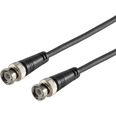 Produktbild von JAMEGA BNC-Koaxialkabel RG58, 50 Ohm, Schwarz, 10 m