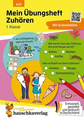 Immagine prodotto di Mein Übungsheft - Zuhören und verstehen 1. Klasse