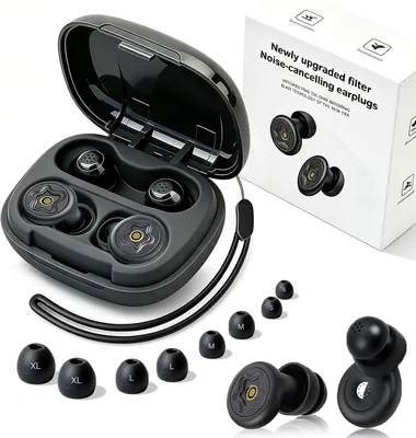 Produktbild von Ohrenschlafstöpsel, ultraweiches Silikon, 50 dB Geräuschreduzierung, für Seitenschläfer