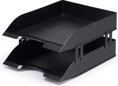 Zdjęcie produktu dla DURABLE Nó?ki do tacki na dokumenty BASIC, Czarny, 1701723060, 4 Szt.