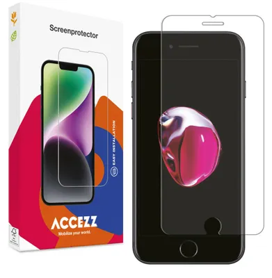Productafbeelding van Accezz Gehard Glas Screenprotector voor de Apple iPhone SE (2022 / 2020) / 8 / 7 / 6(s)