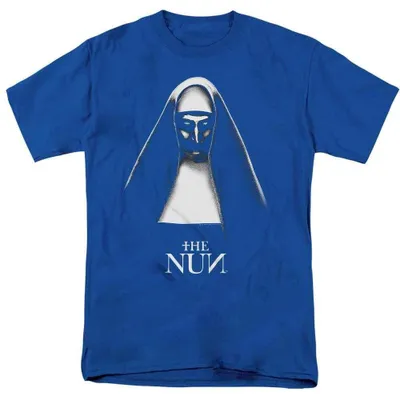 Productafbeelding van Het Nonnetje - T-shirt voor heren/dames, uni model, TV37538 (maat S) (koningsblauw)