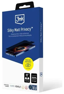 Zdjęcie produktu dla Szkło prywatyzujące 3MK HardGlass Max Privacy do Xiaomi Redmi 15