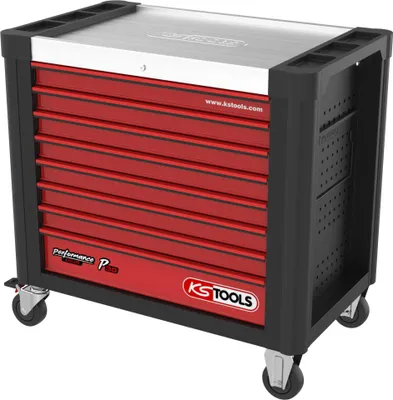 Immagine prodotto di KS Tools PERFORMANCEplus P30 NERO/ROT Carrello da officina