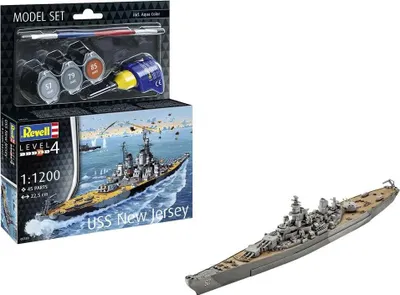 Obrázok produktu pre Revell Model Set Battleship USS New Jersey 1:1200