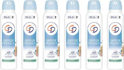Produktbild von CD Deo Spray Große Freiheit mit 48h Deo Schutz 150ml 6er Pack