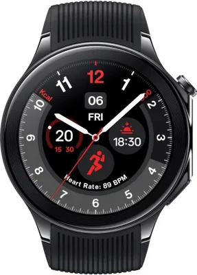 Immagine prodotto di OnePlus Watch 2 3,63 cm (1,43") AMOLED 47 mm Digitale 466 x 466 pixel Touchscreen Nero Wi-Fi GPS (satellitare)