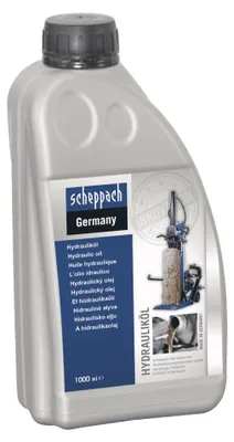 Obrázok produktu pre SCHEPPACH Hydraulický olej ISO 6743/4 1000 ml fľaša Olej pre štiepačky dreva