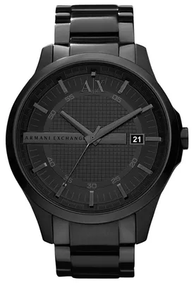 Produktbild von Armani Exchange AX2104 HAMPTON Uhr Herrenuhr Edelstahl Datum schwarz