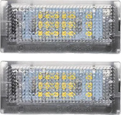 Obrázek produktu pro Osvětlení Osvětlení registrační značky LED žárovky BMW E46 1998-05