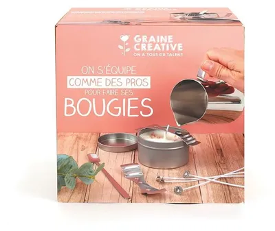 Productafbeelding van Graine Creative Kaarsenmaakset - een creatieve knutselset voor het maken van kaarsen