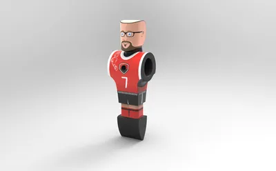 Produktbild von Ullrich-Sport Tischfussball Kicker Aufkleber-Set 'SoccerPro Figur'