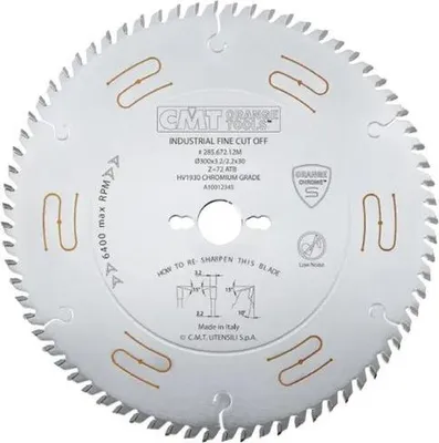 Produktbild von CMT | Kappsägeblatt - D250/30 mm Z80 WZ/ATB schallgedämpft