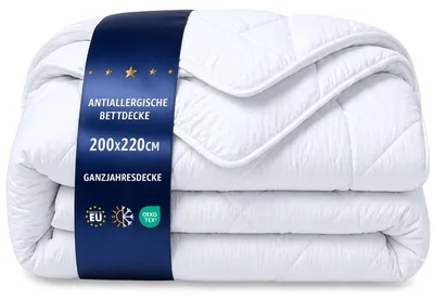 Produktbild von Bettdecke Ganzjahres 2. Wahl 200x220 cm Microfaser Steppdecke Duvet Quilt