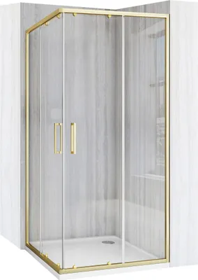Immagine prodotto di Cabine Doccia Rea City Brush Gold 90X90