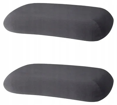 Produktbild von IKEA TOCKENFLY Ergonomischer Kissenbezug Grau 2 Stk.
