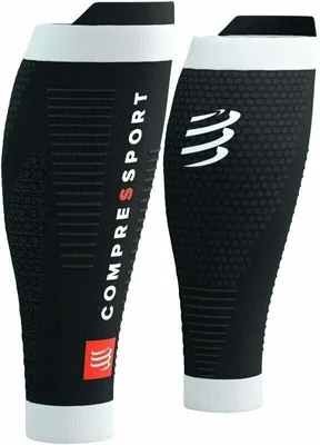 Produktbild von Compressport R2 3.0 Black/White T1 Laufschuhüberzüge