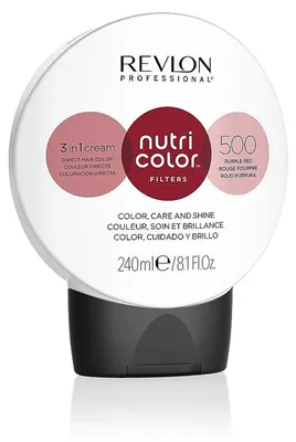 Produktbild von Revlon Nutri Color Filters 500 Purpurrot 240ml Fashion Tönung