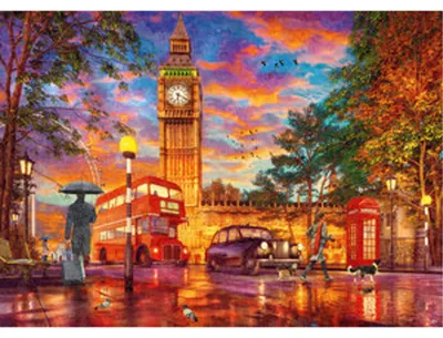 Produktbild von Sonnenuntergang in London Ravensburger 12000184