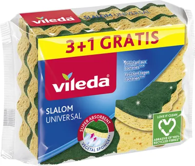 Immagine prodotto di Vileda Spugna abrasiva Slalom Universal 3+1