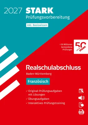 Produktbild von STARK Französisch - Realschulabschluss 2027 BW - Prüfungsvorbereitung