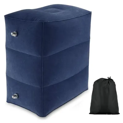 Image de Omgoods - Coussin de soutien pour les pieds gonflable - Hauteur réglable et portable