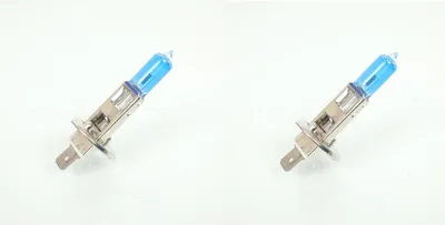 Zdjęcie produktu dla żarówki, lampy, motocykle, skutery, samochody, 12V 55W H1, niebieskie