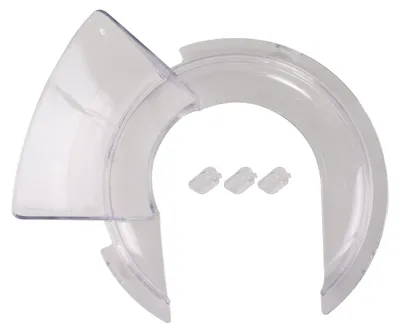 Gietschild für Standmixer 4,5–5 L, Spritzschutz transparent