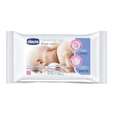 Produktbild von Chicco Breast Cleansing Wipes