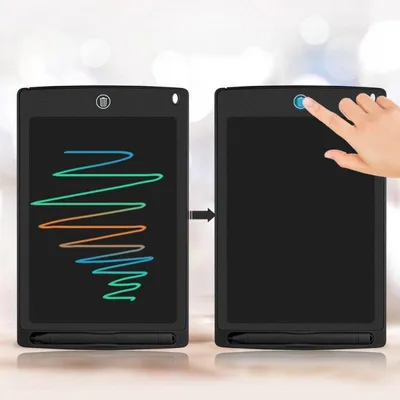 Zdjęcie produktu dla Tablet Graficzny Xxl Do Rysowania 12 Cali Tablica Znikopis Multikolor