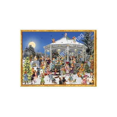 Immagine prodotto di Calendario dell'Avvento, stile vittoriano \"Al padiglione\"