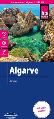 Produktbild von Reise Know-How Landkarte Algarve 1 : 100.000