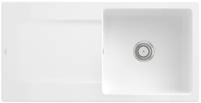 Produktbild von Villeroy & Boch Keramikspüle 333601KG, Siluet 60 Einbauspüle - inkl.
