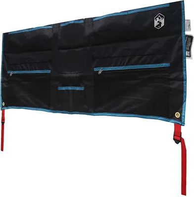 Produktbild von vidaXL Aufbewahrungstasche Schwarz und Blau 98 x 47 cm Oxford